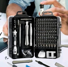 115 in 1 Precision Screwdriver Set Magnetic Bit PC Phone Watch Repair Tool Kit