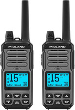 Midland GXT67 PRO 5W GMRS Radio - Two-Way Midland Walkie Talkie