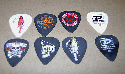 Lot of 6 (SIX) LUCKY 13 Thirteen Guitar Picks Series 2 | eBay