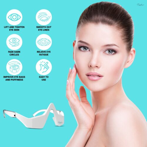 Red Light Therapy Face, Dark Circles, Bags, Fatigue, Gift Box w/ HA Face Serum - Picture 6 of 8