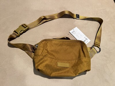 NEW Athleta Excursion Mini Belt Bag Palo Verde Mustard Yellow