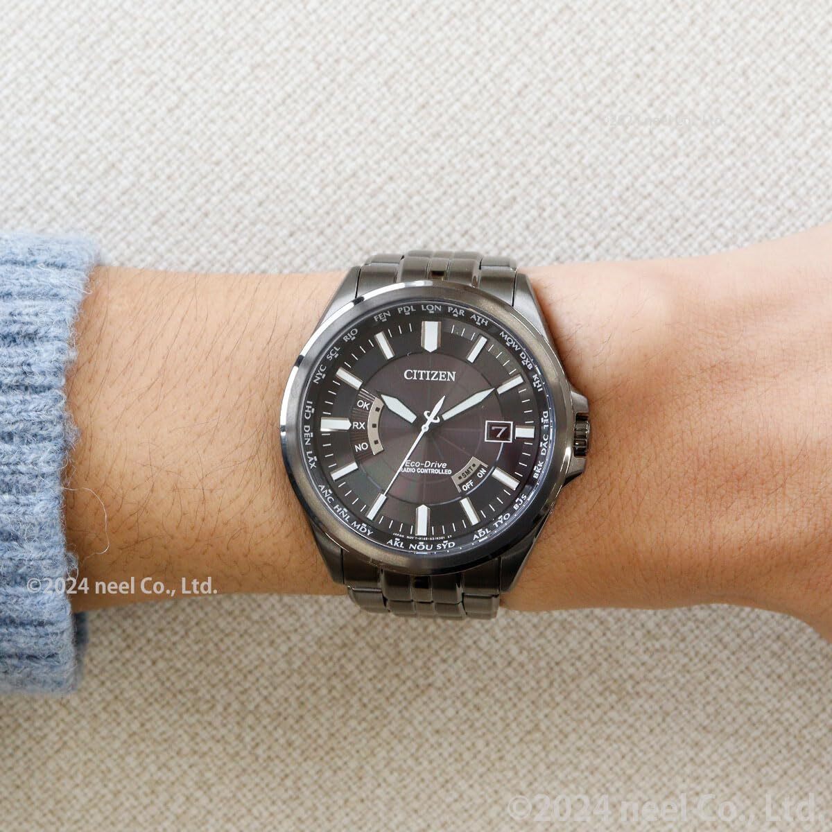 CITIZEN] Watch Eco-Drive NIGHT COLOUR EDITION CB0294-54E Men's