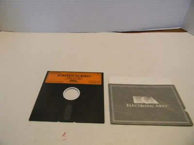 VTG COMMODORE 64/128 JORDAN VS BIRD GAME DISK W/O MANUAL USED UNTESTED