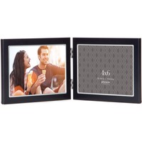 Pinnacle Double Picture Frame 4x6-black/silver Pn60775 on sale Pinnacle Double Picture Frame 4x6-black/silver Pn60775 on sale