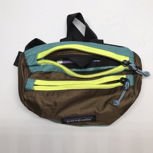 Patagonia Ultralight Hole Hip Pack Bauchtasche schwarz Wandern Reisen klein braun