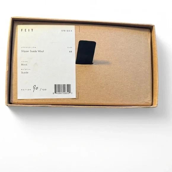 Zapatilla Feit Gamuza Lana 90 de 120 Hecha a Mano Unisex Talla 44 (US 11) Foto 2 de 4