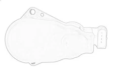 Control Element, parking brake caliper OE PEUGEOT 1608999280