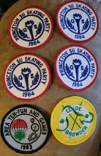 Vintage Lot Of 21 Area 10 Girl Scouts Of America Patches From The Early 80's NoS