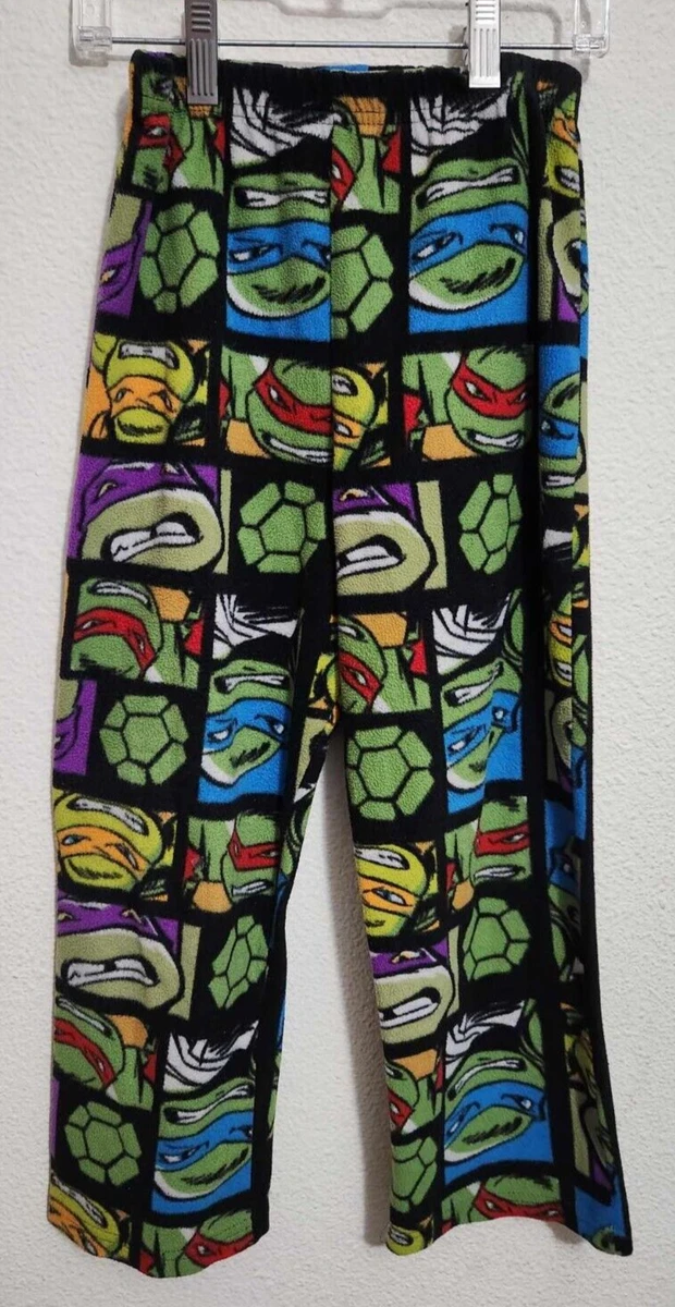 Boys Teenage Mutant Ninja Turtles Pajama Pants Kids Size Medium eBay