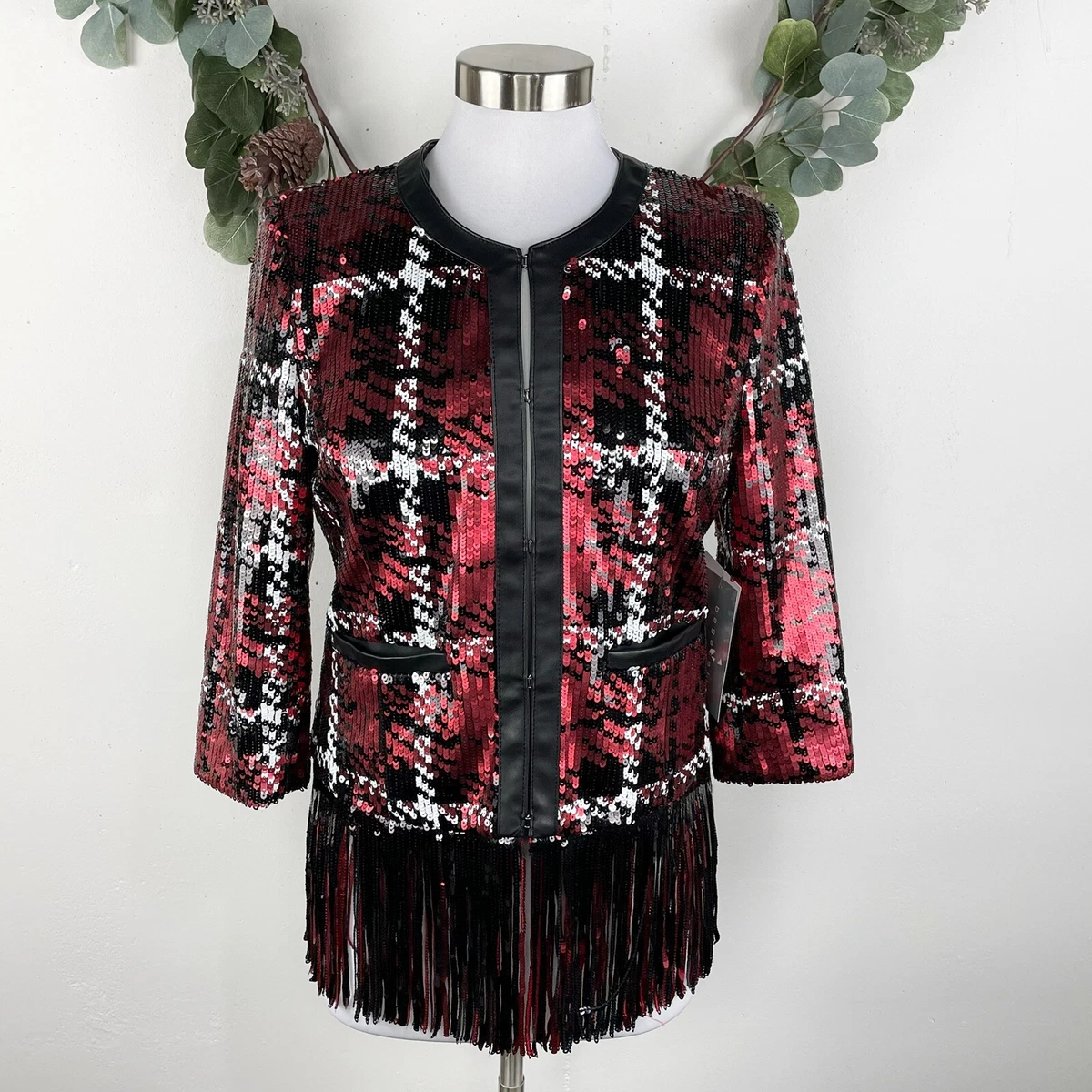 Bagatelle fringe best sale jacket