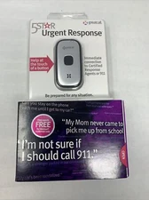 New GreatCall 5 Star Urgent Response Safety & Medical 911 GPS Alert Service