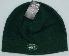 NFL New York Jets Reebok Adult Cuffless Fleece Hat Cap Beanie NEW 