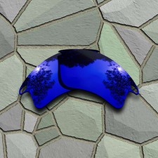 US Violet Blue Polarized Lenses Replacement for-Oakley Fast Jacket