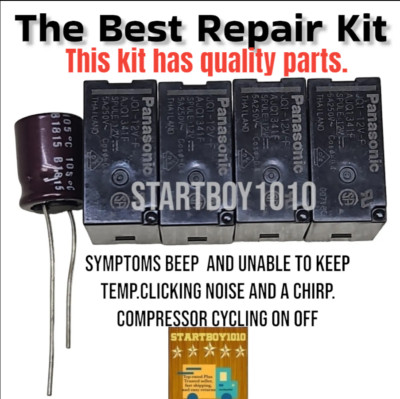 5 Part Refrigerator Control Board Repair Kit  2223443 AP4411082 00656502