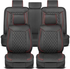 MotorBox Prestige Faux Leather Seat Covers - Semi-Custom Fit Car Seat Covers ...