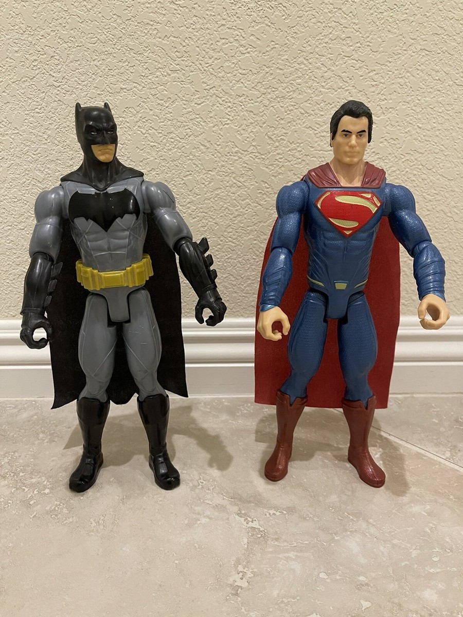 Batman V Superman Batman & Superman 12” Figures 2 Pack DC comics