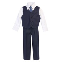 Lito Baby Boys Navy Vest Pants Special Occasion Easter Outfit Set 6-12m on sale Lito Baby Boys Navy Vest Pants Special Occasion Easter Outfit Set 6-12m on sale