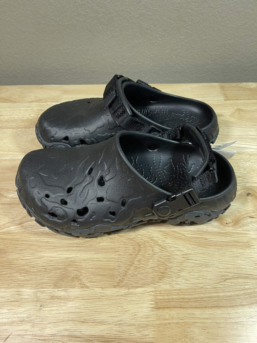 洋楽 sold New CROCS Mens ALL-TERRAIN ATLAS CLOG 208391-060 BLACK US M