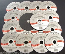 20 GOLIATH INDUSTRIAL 4" CUT OFF WHEELS CW458 DISCS ANGLE GRINDER GRINDING