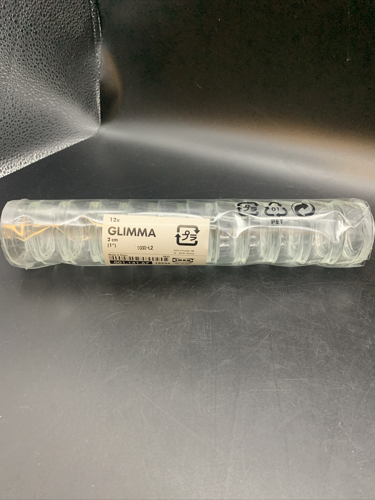 IKEA Glimma Clear Glass Tea Light Candle Holders 12 Count New eBay