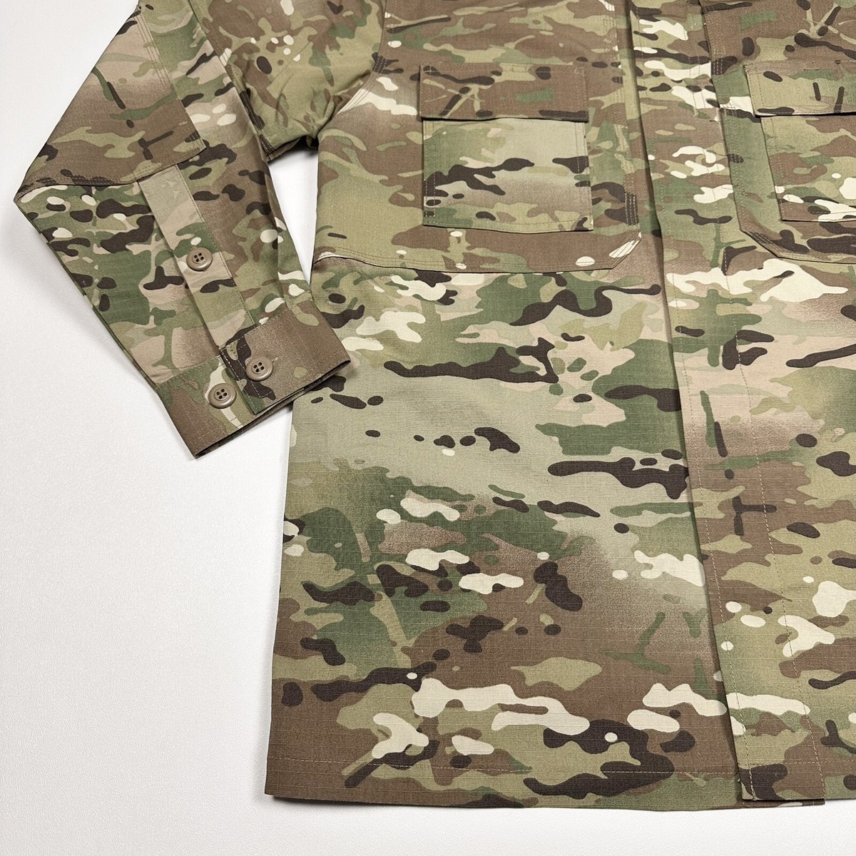 5.11・コンバットシャツ (M) Men's 5.11 Tactical Size M Multicam Camouflage Ripstop