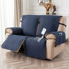 Non-slip waterproof sofa recliner set 2 seats, home decoration protection