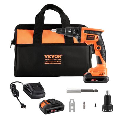 20V Brushless Cordless Max Drywall Screw Gun 4200RPM Built-in LED Light