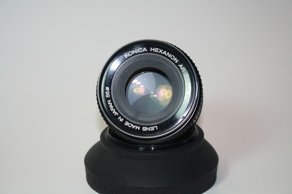 Konica HEXANON 50mm f/1.8 レンズ Konica 50mm f1.8 Hexanon AR - Lens – Kamerastore