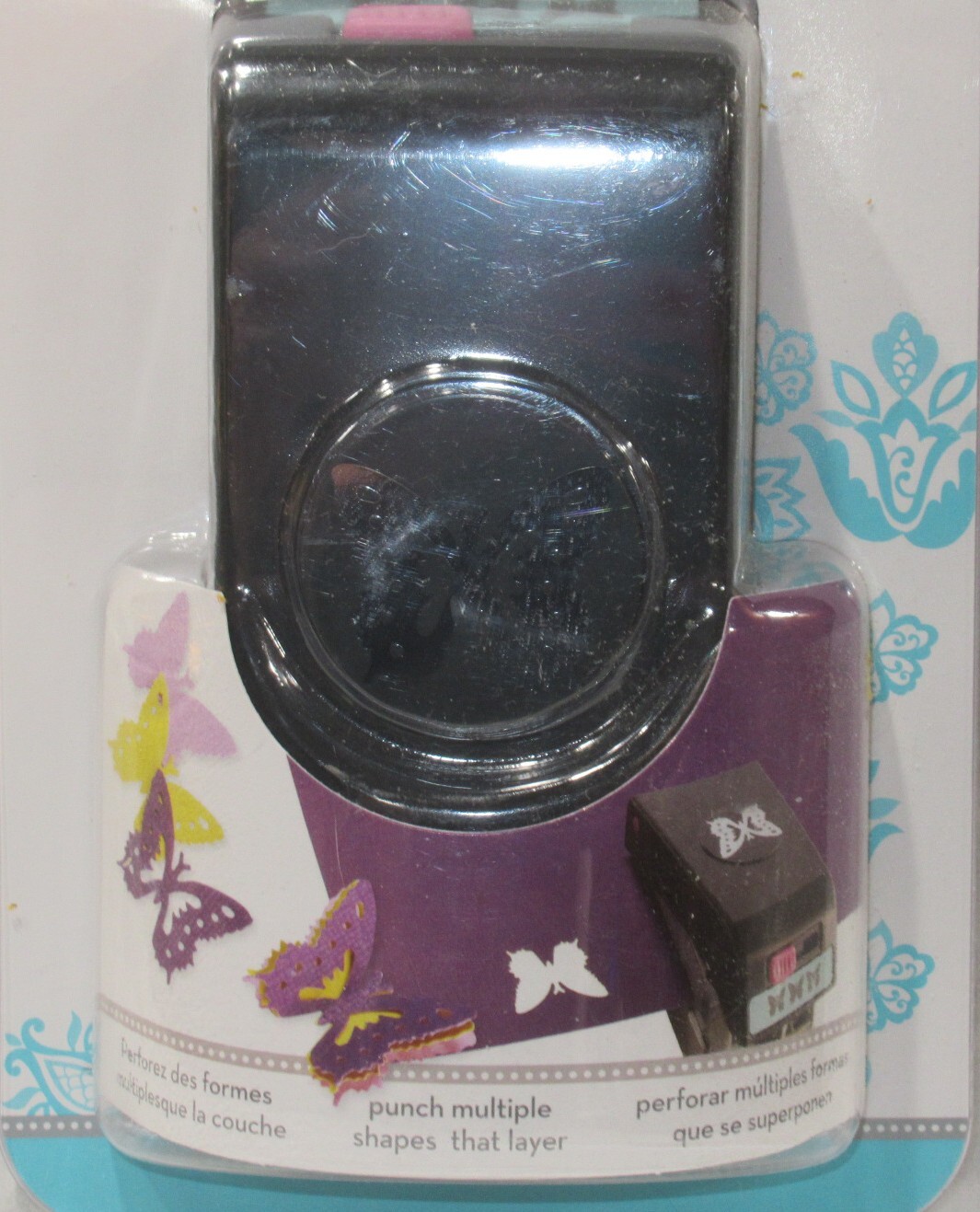 EK Success Brands EK Tools Layering LAYER PUNCH BUTTERFLY multiple shapes layer