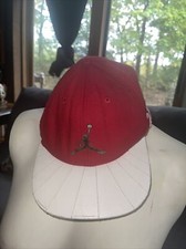 Jordan Jumpman Youth Hat Red Leather Bill 23