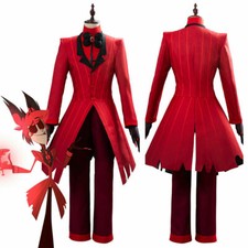 Hazbin Hotel ALASTOR Cosplay Costume Uniform Halloween Outfit Suit Full Set O