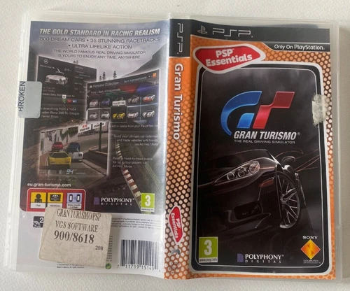Gran Turismo PSP Essentials The Real Driving Simulator Sony 2009 good condition