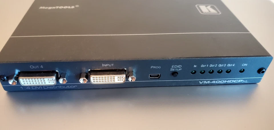 Kramer VM-400HDCPXL 1:4 4K60 4:2:0 DVI Distribution Amplifier - Image 4 of 4