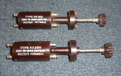 Two Rare Day-Fan Marconi Era Spark Tuning Transformers
