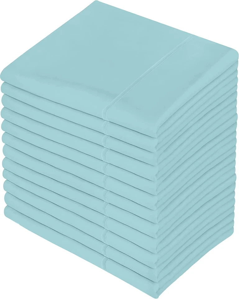 Pillowcases 12 Pack King ,Queen Pillowcase Set Microfiber Fabric Utopia Bedding - Image 2 of 4