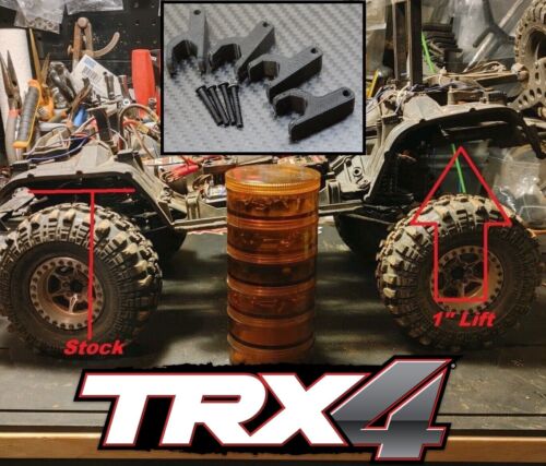 Upgrade górny uchwyt amortyzatora 1" zestaw podnoszenia do Traxxas TRX4 Defender, Blezer, Bronco - Zdjęcie 1 z 6