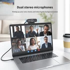 4k/1080p Webcam Streaming with Microphone for Desktop Computer Software USB LOT