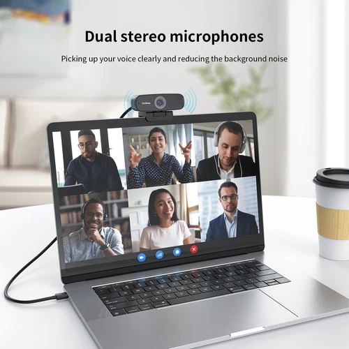 4k/1080p Webcam Streaming with Microphone for Desktop Computer Software USB LOT