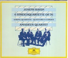 Haydn : 6 quatuors op. 76 / Quatuor Amadeus - CD