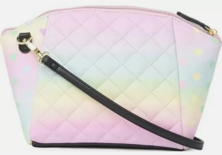 【US限定】 春 ウィークエンド Bag ★LOVELY BETSEY★ Betsey Johnson Rise to the Occasion Bejeweled Crossbody