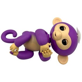 Fingerlings Interactive Purple Mia the Monkey WowWee Instructions Included