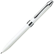 Pentel Multifunctional Ballpoint Pen Vicuna EX3 BXW3375W White White, Red