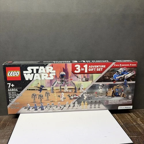 LEGO 66804 Stars Wars CLONE WARS & THE MANDALORIAN GIFT SET—75372, 75373, 75391