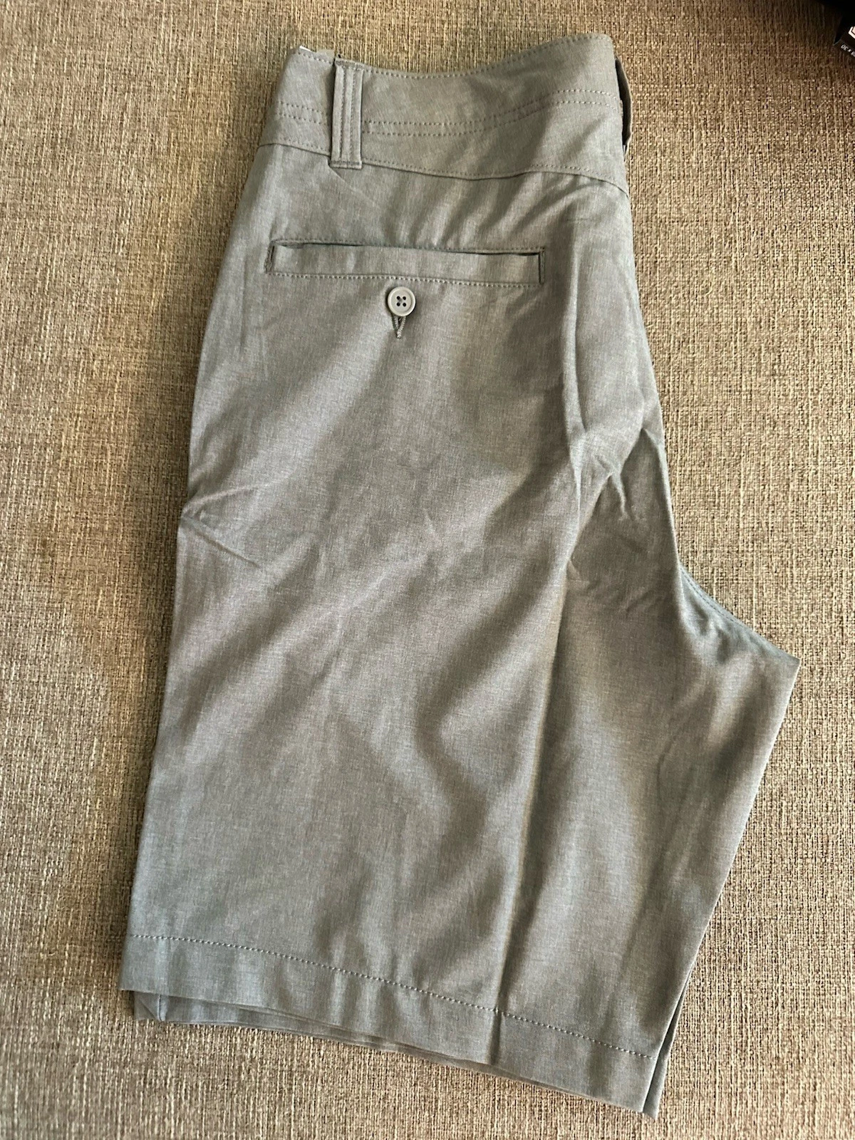 NWT Volcom Kerosene Hybrid 4-Way Stretch Heather Gray Men’s Shorts 31
