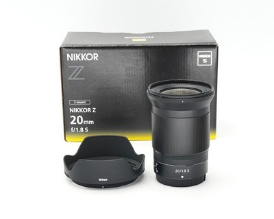 Nikon Nikkor Z 20mm 1.8 S Retoure, Nikon-Fachhändler #42716**