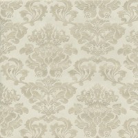 Muriva Adira Damast Tapete Ornate Struktur Vinyl Metallic Gold Creme 811311