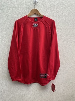NEW Sioux City Explorers Baseball X's Rawlings Pullover Sweatshirt Medium NWT