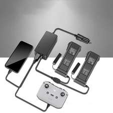 Car Charger Drone Battery Charger Dual Car Charger Accessories for Mavic 3