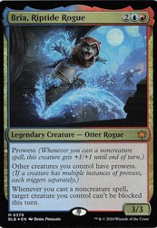 Bria, Riptide Rogue 379/454 Bloomburrow Foil