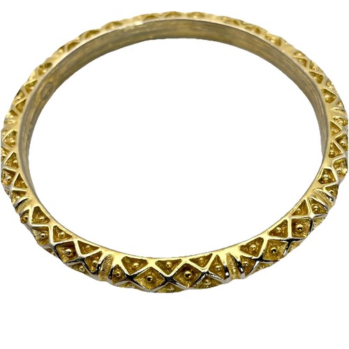 Vintage Signed Givenchy Jewelry Bracelet & Earrings Set of 3 Gold & Silver Tone - Picture 9 of 10